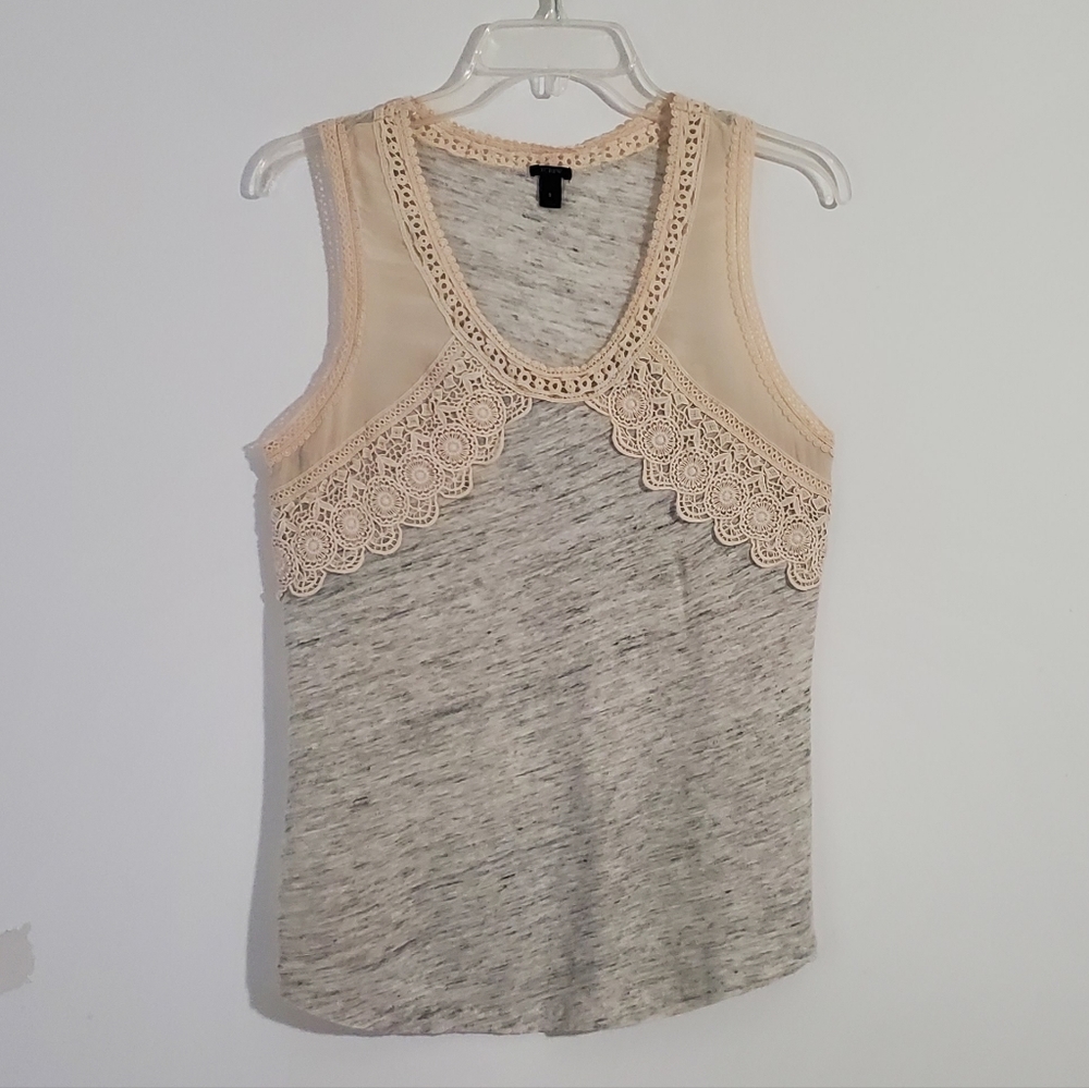 J. Crew Sleeveless Linen Tank